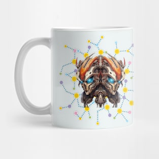 Robots illustration Mug